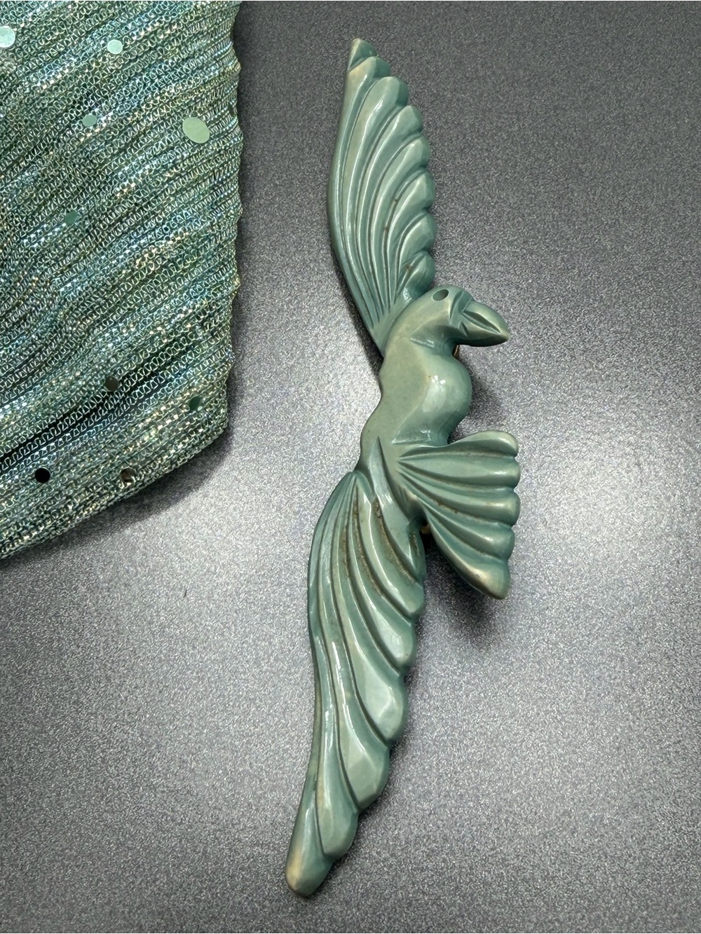 Vintage Bird Brooch #cz308